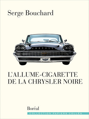 cover image of L'Allume-cigarette de la Chrysler noire